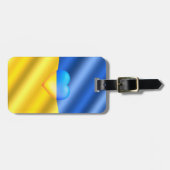 サポートウクライナ荷物タグ – 自由 ラゲッジタグ (正面横)