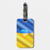 サポートウクライナ荷物タグ – 自由 ラゲッジタグ (裏面縦)
