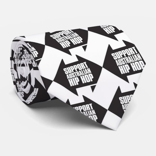 サポートオーストラリアのヒップホップのタイ ネクタイ (ロール)