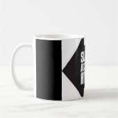 サポートオーストラリアのヒップホップのマグ コーヒーマグカップ (左)