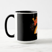 サポートガールメンタルヘルス認識度Tシャツ マグカップ (左)