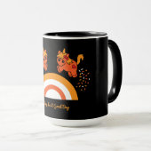 サポートガールメンタルヘルス認識度Tシャツ マグカップ (正面右)