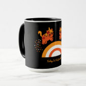 サポートガールメンタルヘルス認識度Tシャツ マグカップ (正面左)