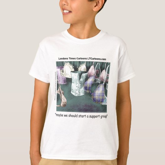 サポートグループで笑おう Tシャツ (正面)
