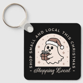 サポートショップの小さな地元のクリスマスギフト与えズ キーホルダー