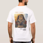 サポートジュリアの戦い! ジュリアの戦士のイメージ Tシャツ (裏面)