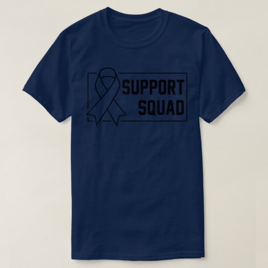 サポートスクワッドオレンジウォリアーADHD認識度 Tシャツ (デザイン正面)