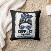 サポートスクワッドメッシーブンブルー戦士アタキシアAwaren クッション (ブランケット)