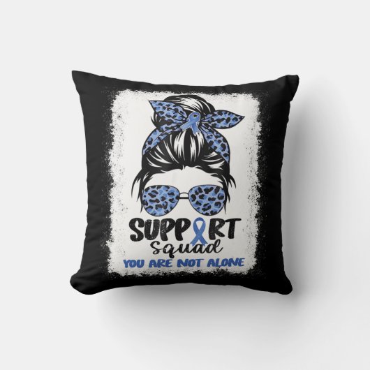 サポートスクワッドメッシーブンブルー戦士アタキシアAwaren クッション (正面)