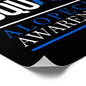 サポートスクワッド脱毛症認識度脱毛 ポスター (角)