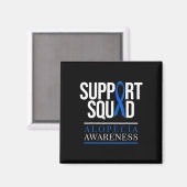 サポートスクワッド脱毛症認識度脱毛 マグネット (正面/裏面)