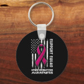 サポートチーム ヘモクロマトーシス啓発 ユーモア キーホルダー (正面)