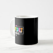 サポートチーム 新学期 先生 生徒 コーヒーマグカップ (正面左)