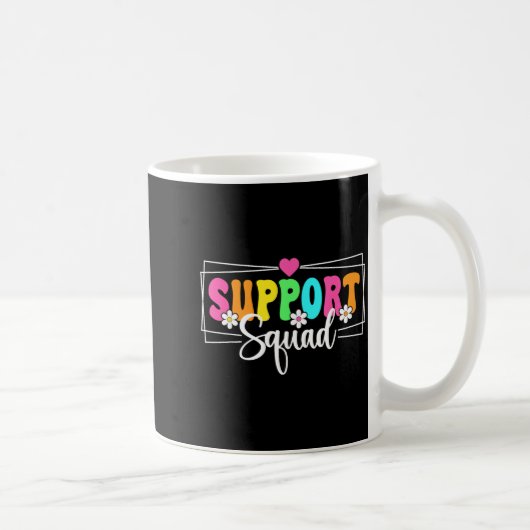 サポートチーム 新学期 先生 生徒 コーヒーマグカップ (右)