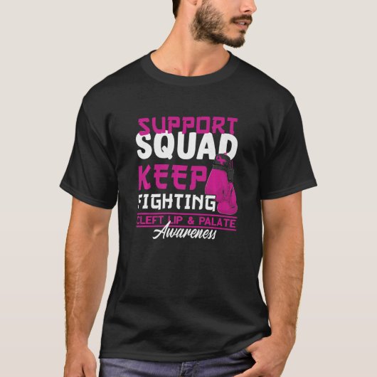 サポートチーム I 口唇口蓋裂 Tシャツ (正面)
