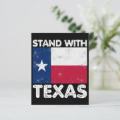サポートテキサス州Iテキサス州Texan国旗と立つ (スタンド正面)