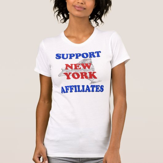 サポートニューヨークの関係団体 Tシャツ (正面)