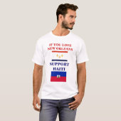 サポートハイチ Tシャツ (正面フル)
