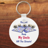 サポートビンゴ キーホルダー (正面)