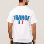 サポートフランス Tシャツ (裏面)
