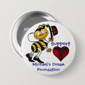 サポートミハエルの夢 缶バッジ (正面&裏面)