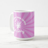 サポートユアローカルガール集団マグ コーヒーマグカップ (正面左)