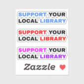 サポートライブラリ – ローカルライブラリをサポート シール (シート)