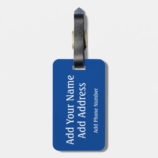 サポートラベルを表示パーソナライズされた，ウクライナ国旗 ラゲッジタグ (裏面縦)