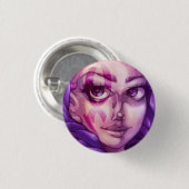 サポートリボンの戦士Pin 缶バッジ (正面&裏面)