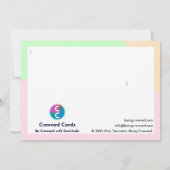 サポートワーカー サンキューカード (裏面)