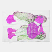 サポート乳癌の認識度 キッチンタオル (横)