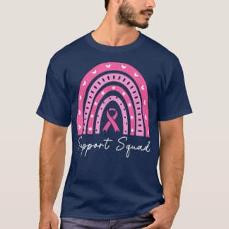 サポート分娩乳がんサポーターPink Rainbow Tシャツ