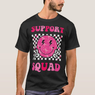 サポート分娩乳がん認識度ピンクリボン Tシャツ