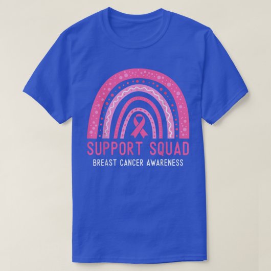サポート分娩乳がん認識度リボンピンク Tシャツ (デザイン正面)