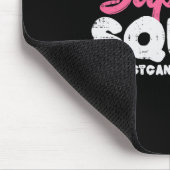 サポート分娩乳がん認識度リボンメンズW マウスパッド (コーナー)