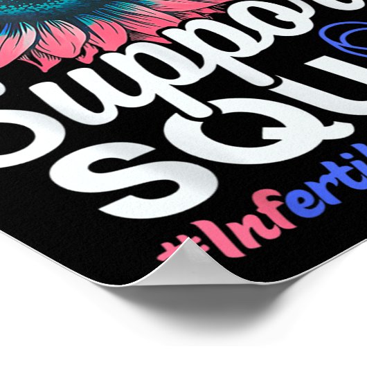 サポート分隊ひまわり戦士の不妊アワーン ポスター (角)