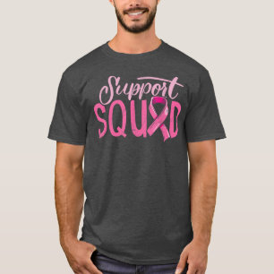 サポート分隊ピンクリボン乳がん認識度 Tシャツ
