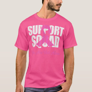 サポート分隊ピンクリボン乳がん認識度 Tシャツ
