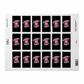 サポート分隊格言戦士の乳がん待機 ラベル (フルシート)