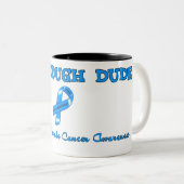 サポート前立腺癌の認識度 ツートーンマグカップ (正面右)