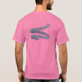 サポート卵巣癌の認識度 Tシャツ (裏面)