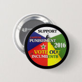 サポート国会議事堂の罰 缶バッジ (正面&裏面)