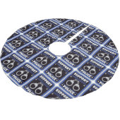 サポート地元警察 ブラッシュドポリエステルツリースカート (アングル)