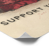 サポート地域の女の子集団 ポスター (角)