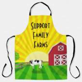 サポート家族の農場 エプロン (正面)