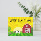 サポート家族の農場 ポストカード (スタンド正面)