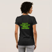 サポート慢性のLyme Tシャツ (裏面フル)