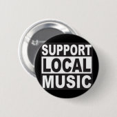 サポート支部音楽 缶バッジ (正面&裏面)