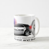 サポート法の執行 コーヒーマグカップ (正面右)