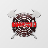 サポート消防車の窓の固定 ウィンドウサイン (シート)